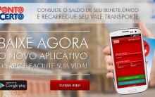 Ponto Certo Aplicativo para Recarga SPTrans, Baixar App
