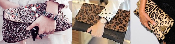 bolsa-clutches-de-mão-fotos-modelo-onça-