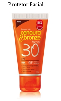 Cenoura & Bronze – Protetor Solar Facial Toque Seco FPS 30