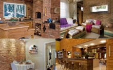 Tijolos de Demolição – Decoração Interna de Casa – Fotos