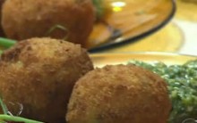 Bolinho Risoto Jogo de Panelas Receita Mais Você 23/10/14