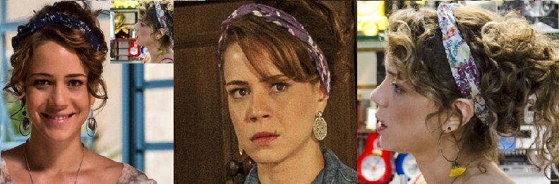 Estilo Cristina Novela Império Lenço Cabelo, Leandra Leal