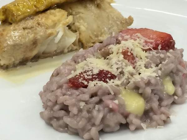 Risoto de Morango – Receita do Mais Você 22/10/2014
