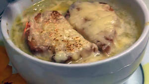 Sopa de Cebola Mais Você 21/10 Receita Jogo de Panelas Ana