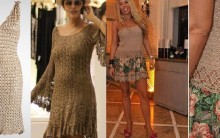 Vestido de Crochê – Moda e Tendências 2015 em Crochê