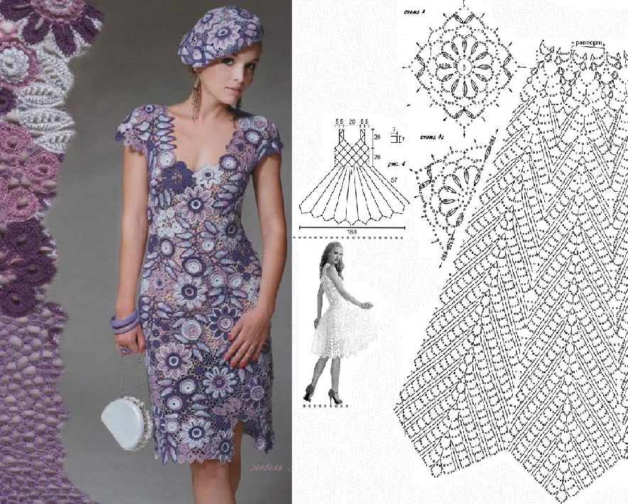 vestido-de-crochê-tendência-moda-2015-foto-receita-com-gráfico-