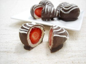 Bombom de Morango