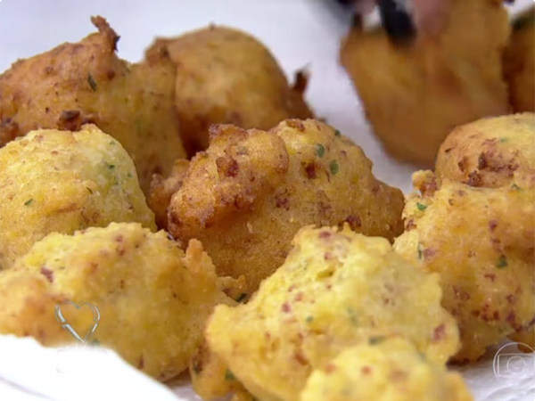 Receita Bolinho de Chuva Ana Maria Braga Mais Você 07/11/