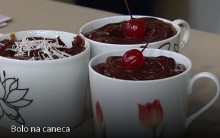 Bolo de Caneca de Chocolate Receita Cátia Fonseca 26/11/14