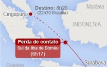 Avião Caiu na Indonésia Notícias e Foto Avião Encontrado