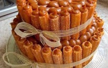 Bolo de Churros Chef Bruno – Receita e Fotos Montagem