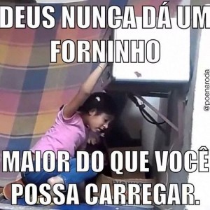 O vídeo de "Giovana e o forninho"