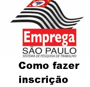 Emprega São Paulo Vagas de Emprego SP, Site para Inscrição