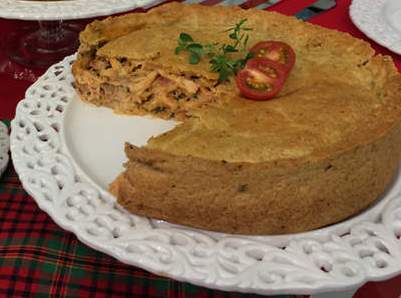 Torta de Farofa Ana Maria Braga – Receita Mais Você 01/12/14