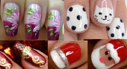 unhas-personalizadas-com-decalque-para-natal