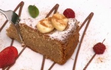Bolo Integral de Banana sem Glúten Carol Trentini no Estrelas