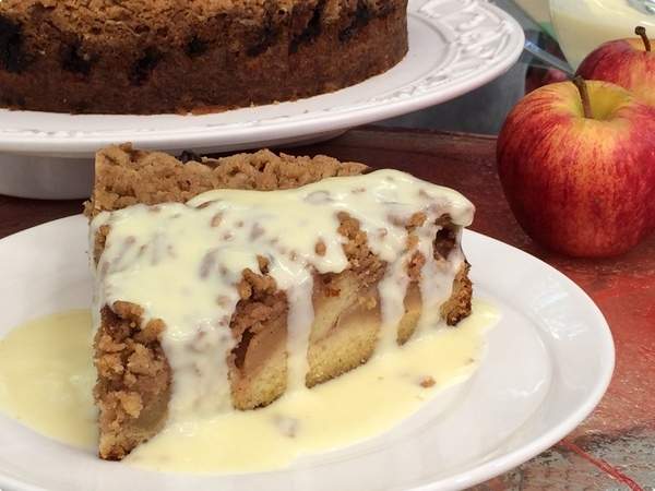 Receita de torta de maçã Mais Você 12/01/15 – Ana Maria Braga
