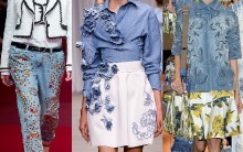 Calça Jeans com Pedrarias – Moda Verão 2016 – Looks
