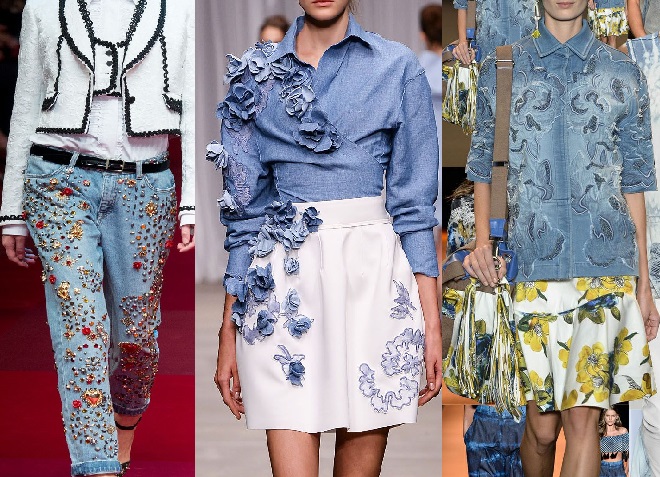 Calça Jeans com Pedrarias – Moda Verão 2016 – Looks