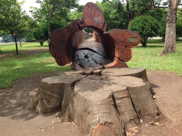 escultura-feita-com-árvore-morta