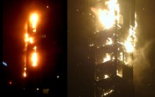 Incêndio no Prédio em Dubai – Vídeo Edifício em Chamas Foto