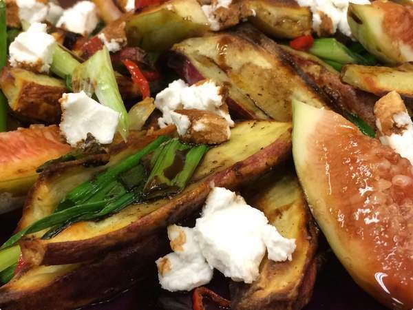 Salada de Batata Doce e Figo Ana Maria Mais Você 13/02/15