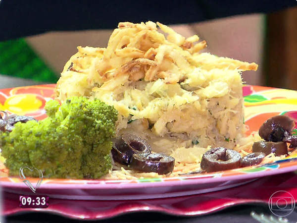 Bacalhau do Ricardo Jogo de Panelas XIV Mais Você 25/03/15