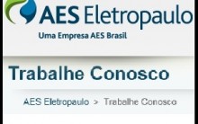Enviar Currículo para AES Eletropaulo – Trabalhe Conosco