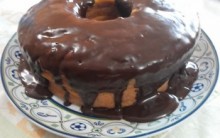 Receita de Bolo de Abóbora com Cobertura de Chocolate