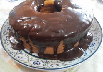 Receita de Bolo de Abóbora com Cobertura de Chocolate