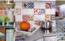 Decoração com Azulejos Antigos Personalizados Fotos Ideias