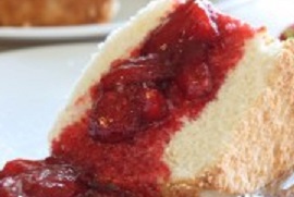 Bolo dos Anjos ou Cake Angel com Recheio e Cobertura