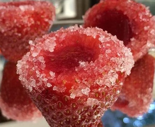 Receita de Morangos Recheados Ana – Mais Você Sexta 05/06