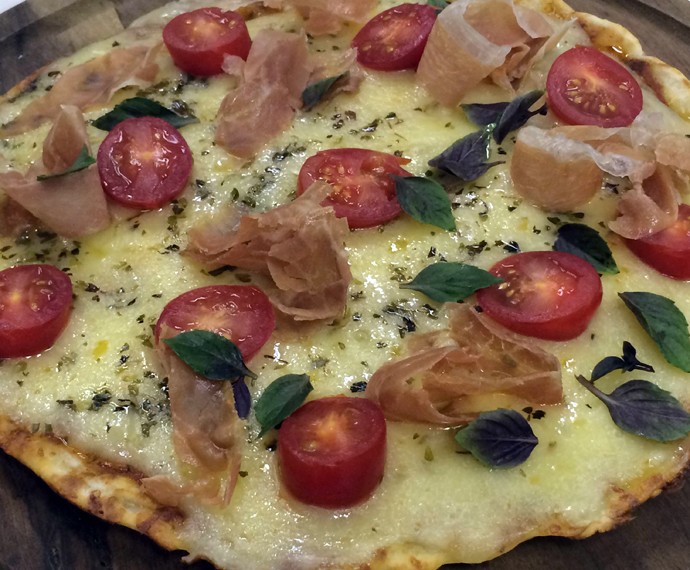Pizza de Pão de Queijo Ana Maria Receita Mais Você 16/07/15
