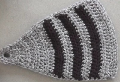 Receita de Gorro de Crochê com Protetor de Rosto