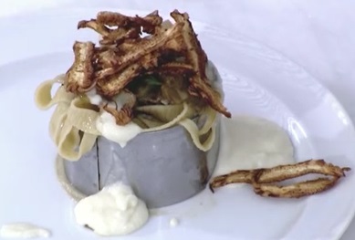 Massa Fresca com Alcachofra Super Chef 2015 no Mais Você