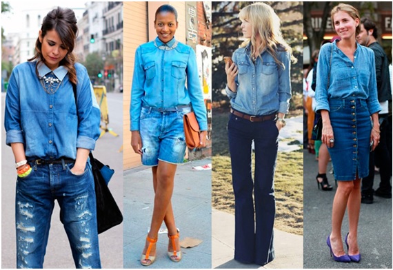 Look da Moda com jeans – Como Combinar Jeans com jeans