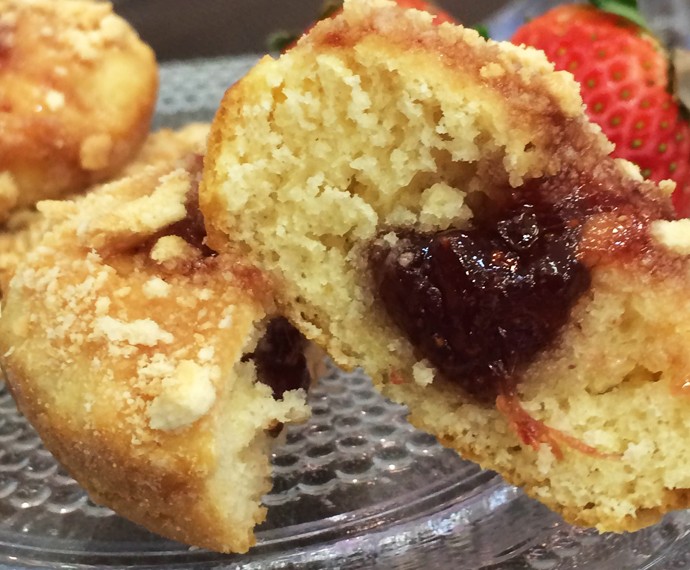 Muffin de Goiabada Mais Você 14/09/2015 – Receita da Ana Maria Braga Hoje