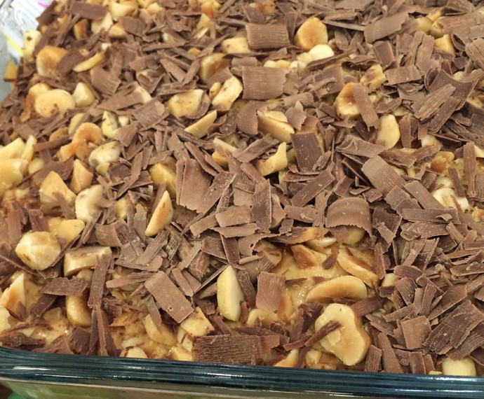 Torta de Castanha com Doce de Leite do Mais Você 04/09/15