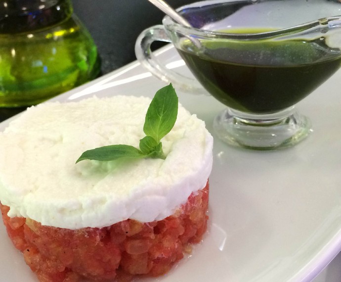Salada Caprese Ana Maria Braga Receita Mais Você 09/10/15