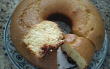 Bolo de Fubá com Goiabada e Leite de Coco – Receita Fácil