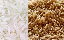 Diferença entre Arroz Integral e Arroz Branco e Vitaminas