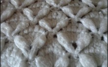 Ponto de Crochê Diferente para Enxoval de Bebê – Receita