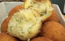 Bolinho de Batata e Bacalhau Mais Você 11/12/15 Receita Ana Maria