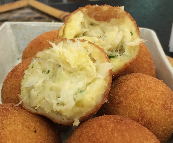 Bolinho de Batata e Bacalhau Mais Você 11/12/15 Receita Ana Maria