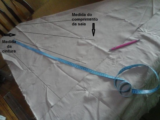 como-fazer-saia-meio-godê-sem-costura-sem-molde-marcação-