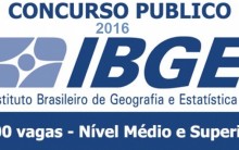 Concurso Público do IBGE 2016 – Vagas e Site para Inscrição
