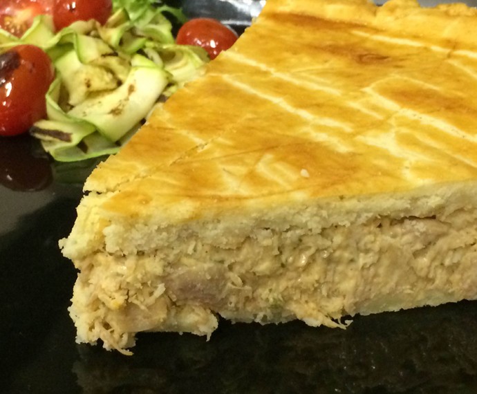Torta com Peru da Ana Maria Braga – Receita da Empatorta Mais Você 23/12/15