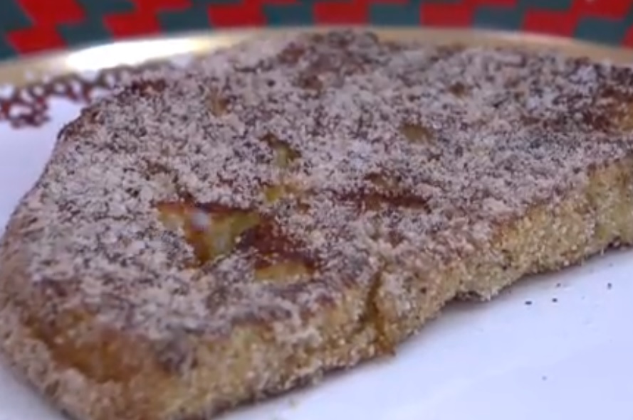 Rabanada de Panetone da Ana Maria Braga Receita Mais Você 25/12/15