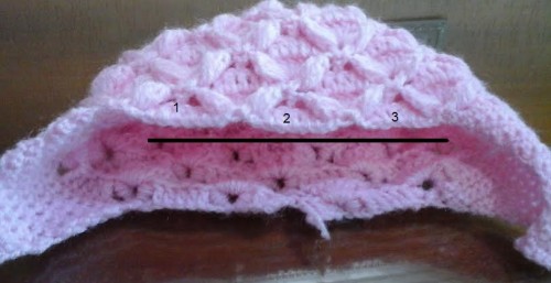 como-fazer-abas-em-gorro-de-bebê